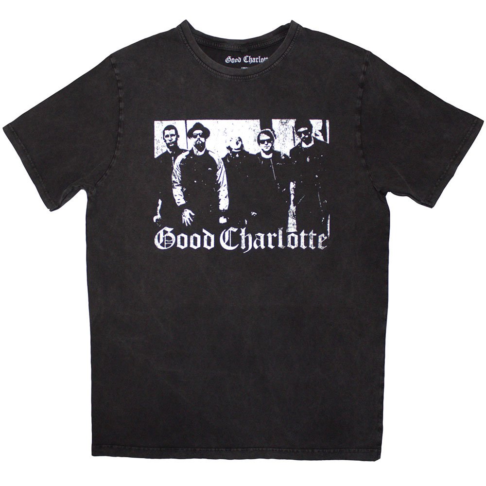 Good Charlotte - Band Photo Heren Tshirt - Grijs